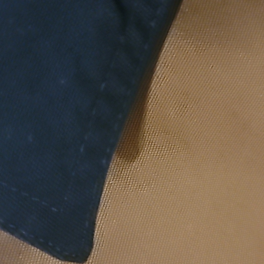 Chic Tan Utility Jacket with Black Collar - Picture 7 of 12